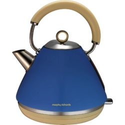 Morphy Richards 102010 Accents Traditional Kettle in Cornflour Blue